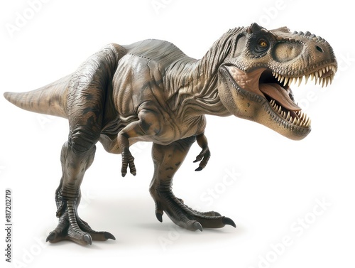 t-rex dinosaur on a white background