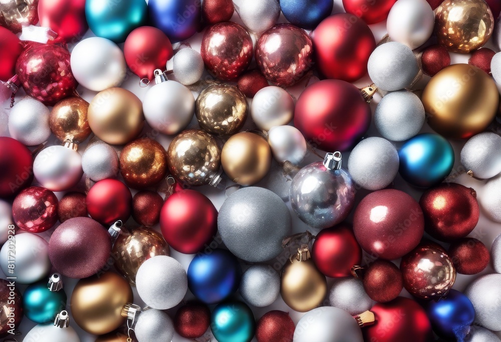 'white balls confetti Pattern. baubles isolated Top Collection view Christmas Xmas background. ball gold background pattern creative layout various object decoration toy' 'white balls confetti Pattern. baubles isolated Top Collection view Christmas Xmas background. ball gold background pattern creative layout various object decoration toy'