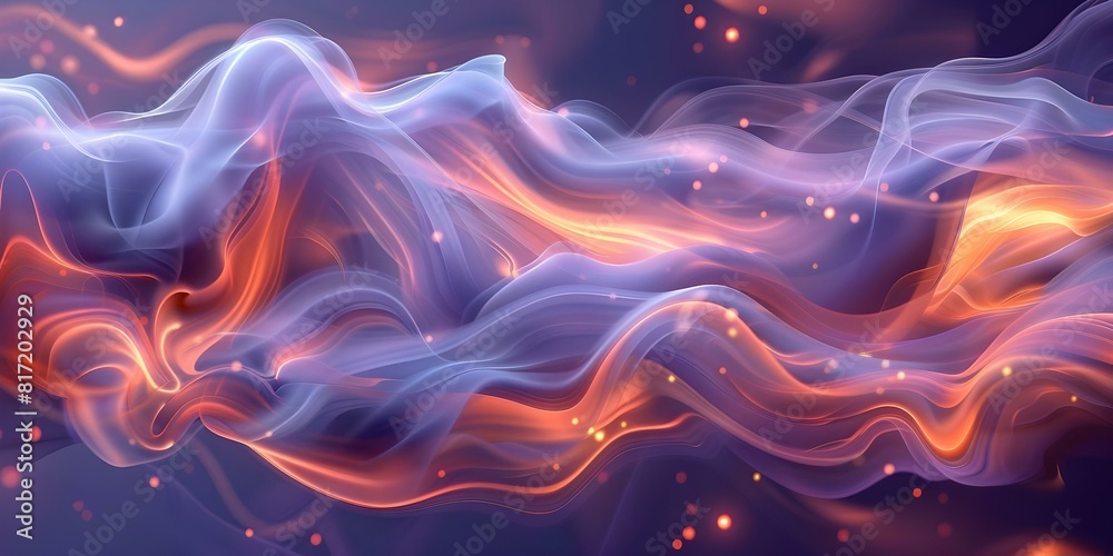 Ethereal purple background with swirling smoke patterns and vibrant lights enhancing the design. Concept Purple Aesthetic, Smoke Patterns, Vibrant Lights, Ethereal Design, Swirling Background Ethereal purple background with swirling smoke patterns and vibrant lights enhancing the design. Concept Purple Aesthetic, Smoke Patterns, Vibrant Lights, Ethereal Design, Swirling Background