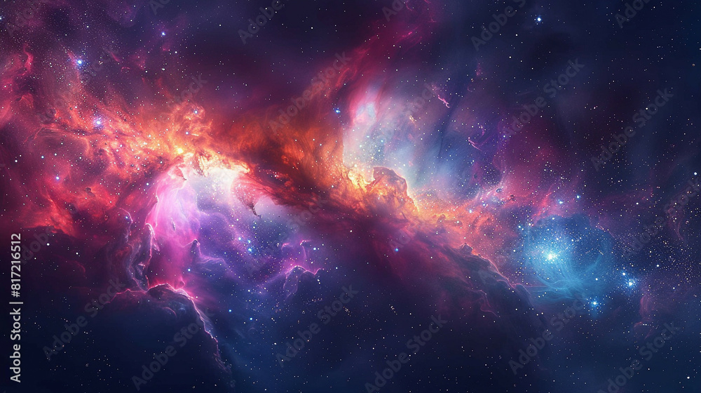 Stunning Cosmic Photo of a Nebula's Reflection Capturing the Ethereal Beauty of Space's Mystical Light and Color Stunning Cosmic Photo of a Nebula's Reflection Capturing the Ethereal Beauty of Space's Mystical Light and Color