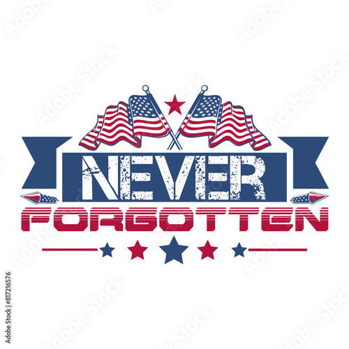 never forgotten Svg Design