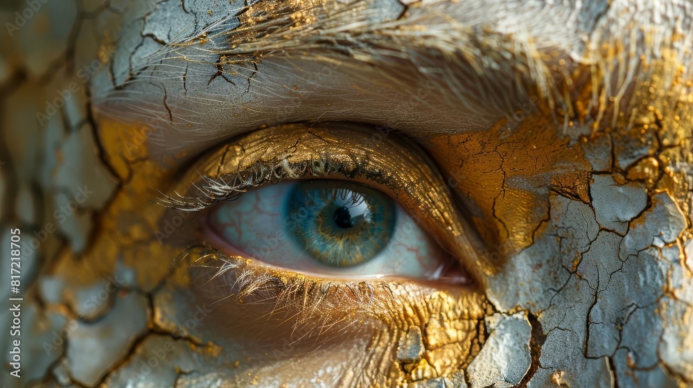 Projection Skin Turn the skin into an art canvas by showcasing vitiligo patterns with ...
