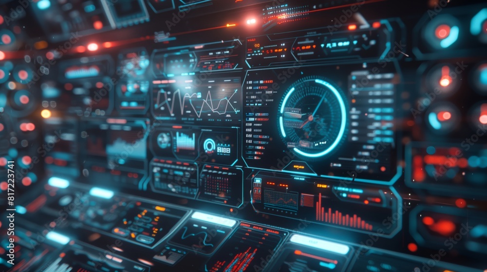 AI Interface: Platform with interactive graphs for AI-driven data analysis. AI Interface: Platform with interactive graphs for AI-driven data analysis.