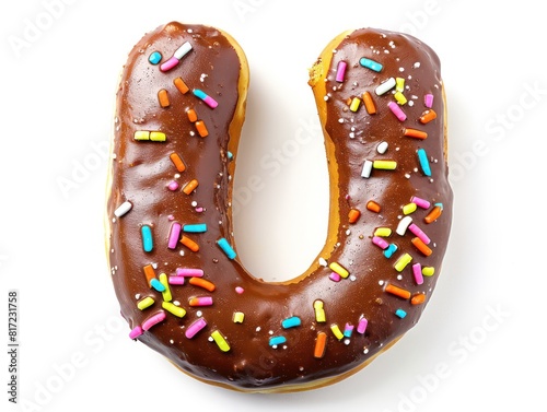 U donut letter