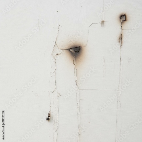 Fire-Damaged Wall Textures for Dramatic and Atmospheric Photography