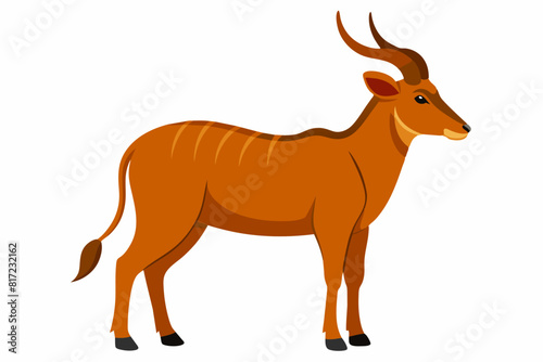 eland cartoon vector illustration © Shiju Graphics