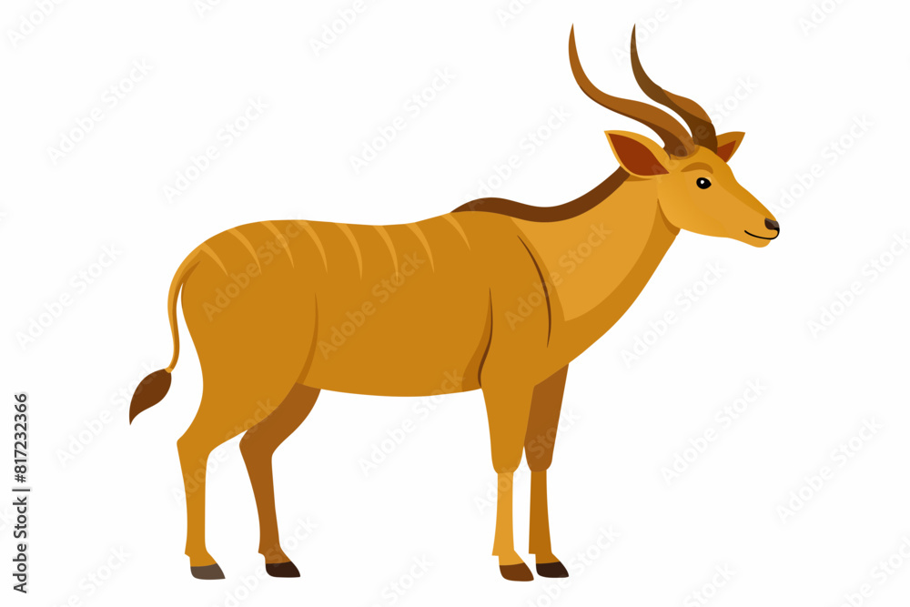 eland cartoon vector illustration eland cartoon vector illustration