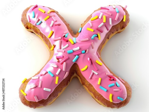 donut letter X