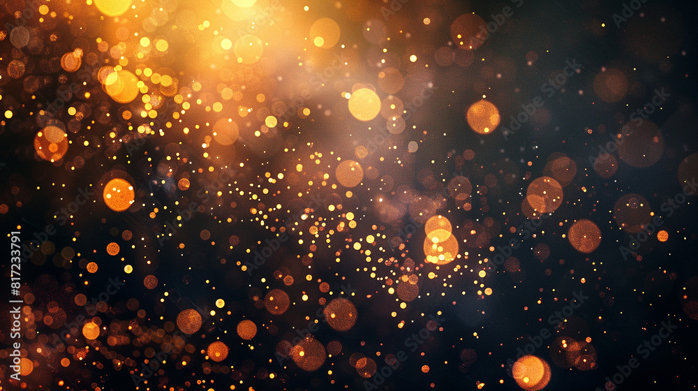 Abstract Blurred Bokeh Background