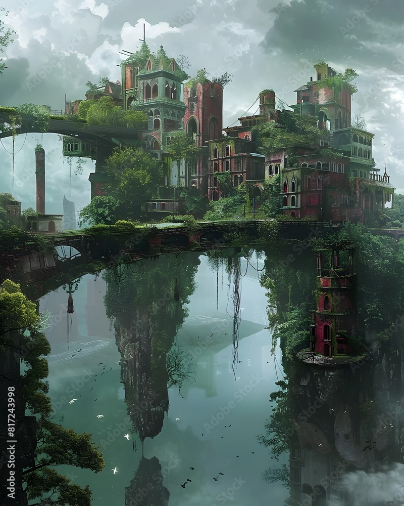 Blurred Boundaries A Surreal Fantasyscape Revealing the Consequences of ...