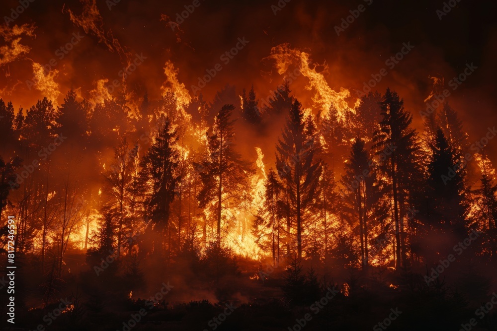 forest fire burning fire disaster forest fire burning fire disaster