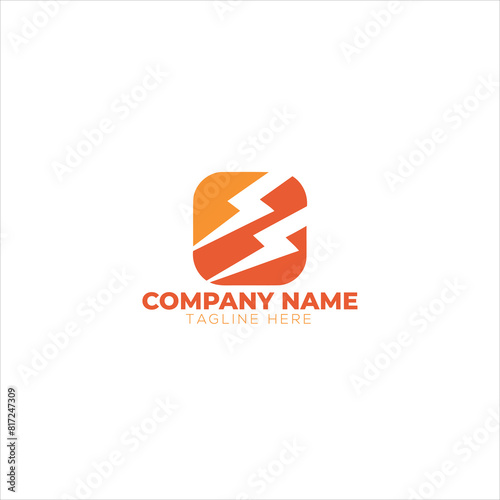 Free Download Electric logo and business card template. Lightning sign in mode
 - GFXLoad