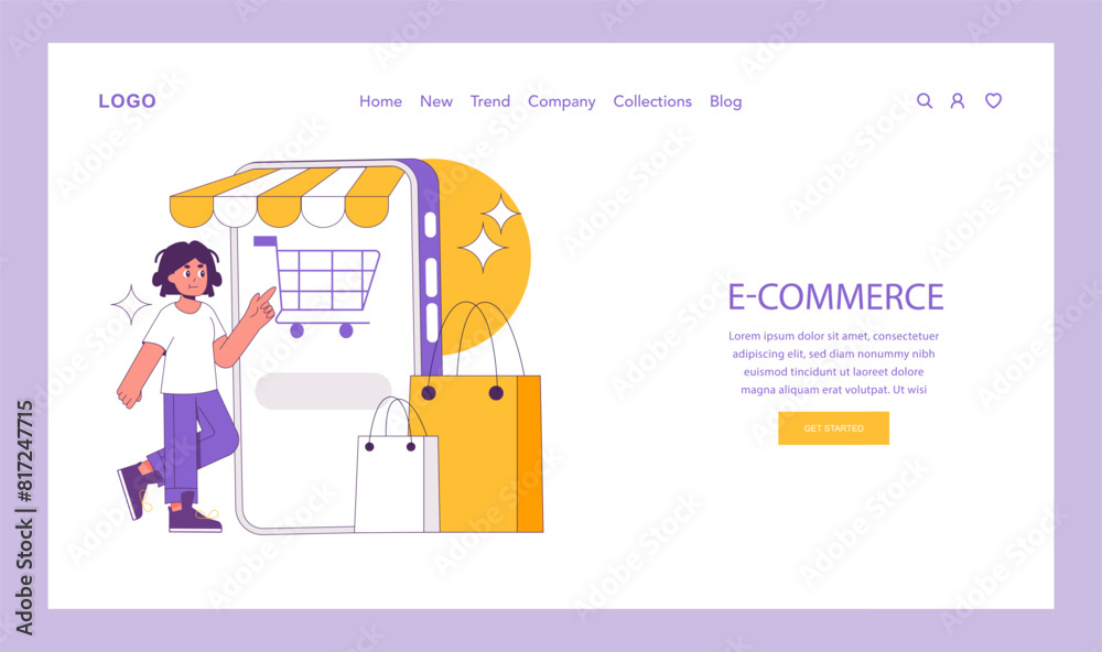 phygital. Flat Vector Illustration phygital. Flat Vector Illustration