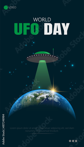 UFO Day is a fun and lighthearted observance dedicated to the mysterious and unexplained phenomena of unidentified flying objects (UFOs).