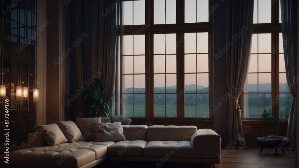 Beautiful and spacious living room Beautiful and spacious living room