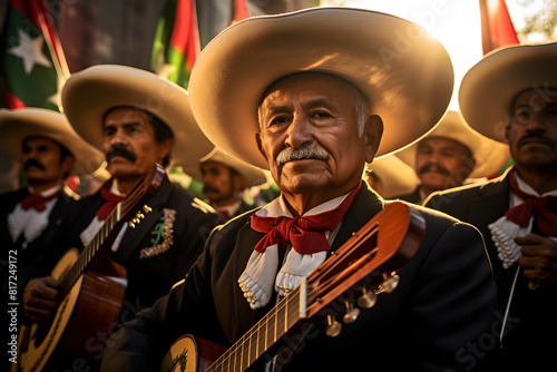 Mexican mariachi group