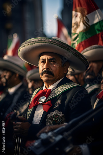 Mexican mariachi group