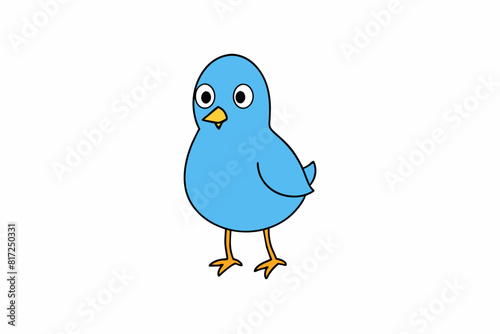 peep cartoon vector illustration