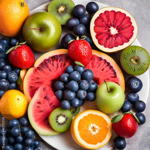 Nature s Palette  A Vibrant Array of Nutrient-Rich Fruits