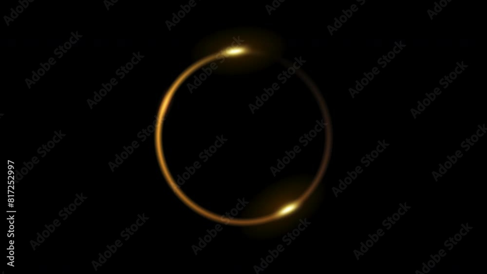 Neon light trail circle on black background. Endless circular pattern.Glitter magic spell effect. Light streaks with shimmer. Modern round frame with empty space for text for advertising, banner Neon light trail circle on black background. Endless circular pattern.Glitter magic spell effect. Light streaks with shimmer. Modern round frame with empty space for text for advertising, banner