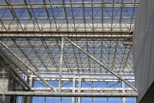 Wallpaper Mural Architectural details close up. Abstract geometric background. Torontodigital.ca