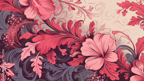 Image Abstract, Geomatic, Floral, Pattern Style, For Background, Wallpaper, Desktop Background, Smartphone Cell Phone Case, Computer Screen, Cell Phone Screen, Smartphone Screen, 16:9 Format - PNG