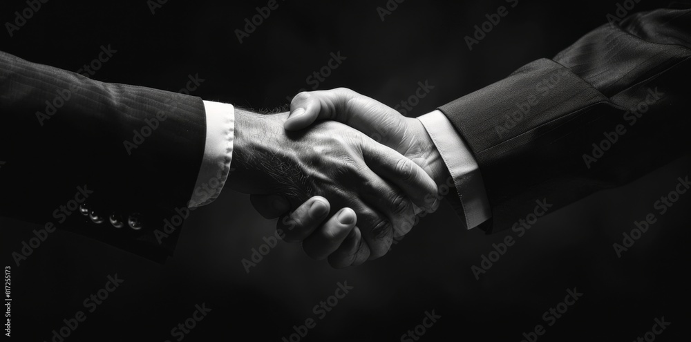 handshake business conclusion of a deal agreement handshake business conclusion of a deal agreement