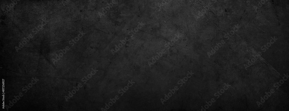 Dark grey textured concrete wall background