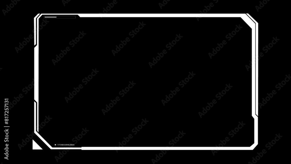 Square Frame Easy simple to use footage alpha of video recording camera screen with 4K resolution. Horizontal Screen Camera Screen Recording Video