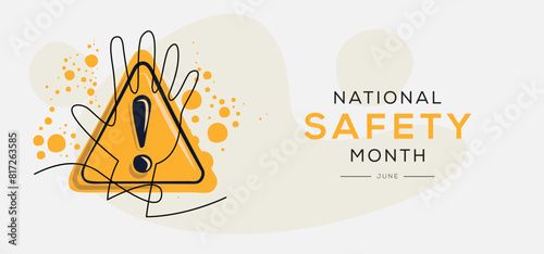 National Safety Month, held on June.