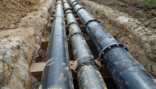 Wallpaper Mural Image of different types of pipes Torontodigital.ca