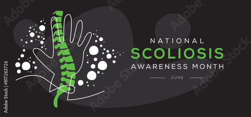 National Scoliosis awareness month, held on May.