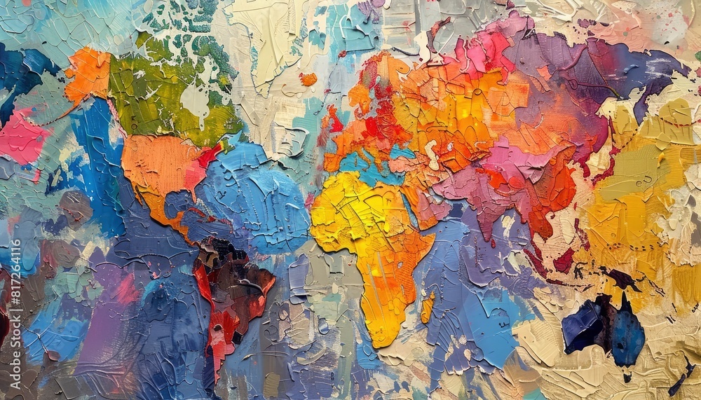 image of the world map as seen from the top image of the world map as seen from the top