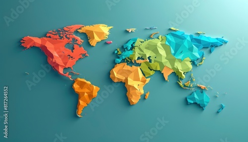 Image of the world map