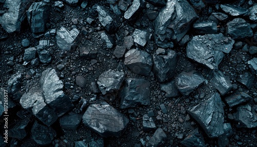 Wallpaper Mural Image of coal, as seen from on top  Torontodigital.ca