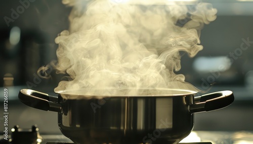 Cooking pots as seen from the side