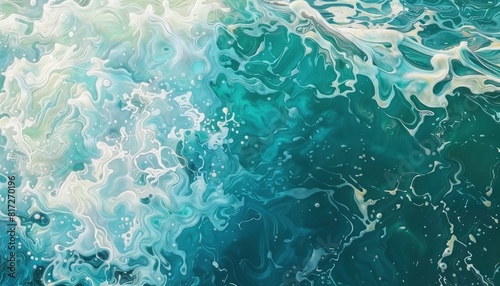 Fototapeta Naklejka Na Ścianę i Meble -  Water, as seen from on top