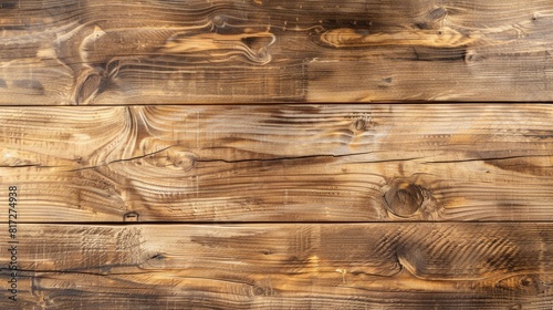 Light Wooden Table. Old Brown Rustic Bright Wood Texture Background