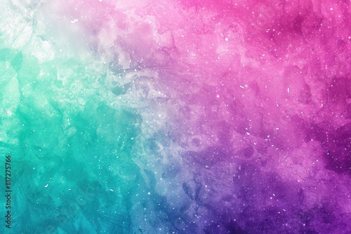 Green Purple Background. Abstract Rainbow Blend of Purple, Green, and White Colors