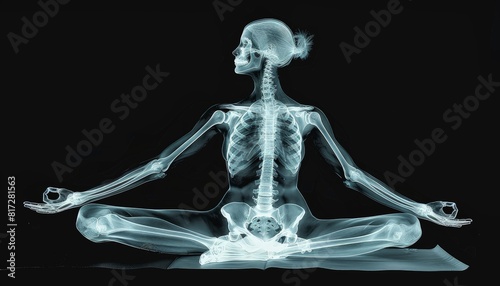 Image of a person's body x-ray