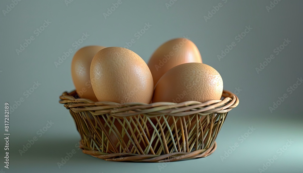 Basked oi eggs