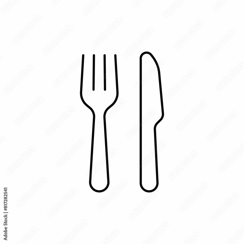 fork knife food table icon fork knife food table icon
