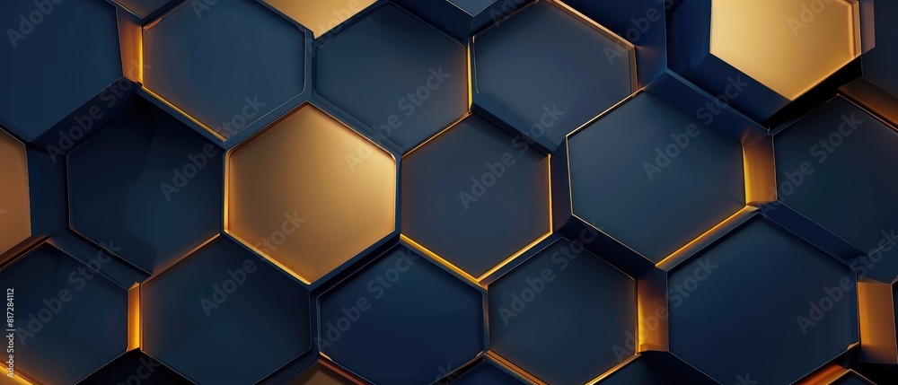 homeycomb background in abstract modern design with navy blue gold beige color homeycomb background in abstract modern design with navy blue gold beige color