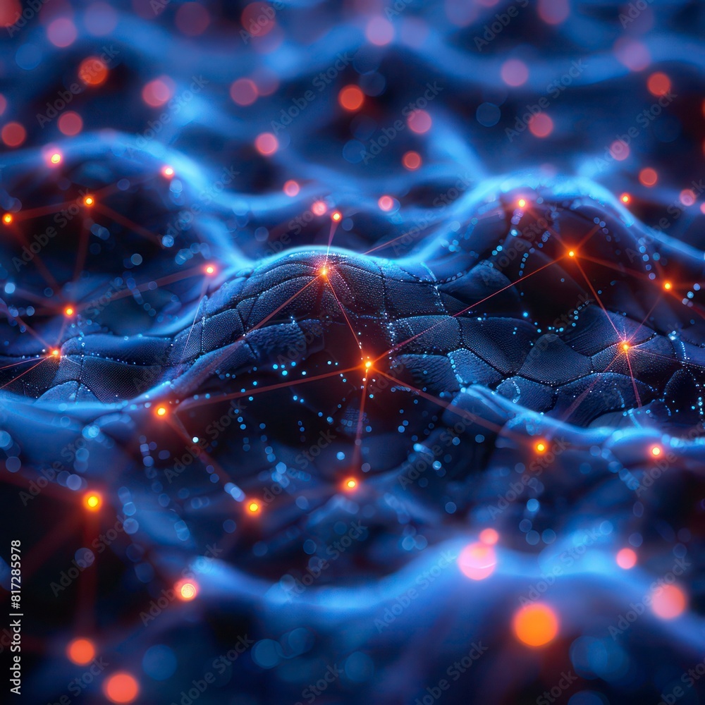 Data technology background. Abstract background. Connecting dots and lines on dark background. Technology Data technology background. Abstract background. Connecting dots and lines on dark background. Technology