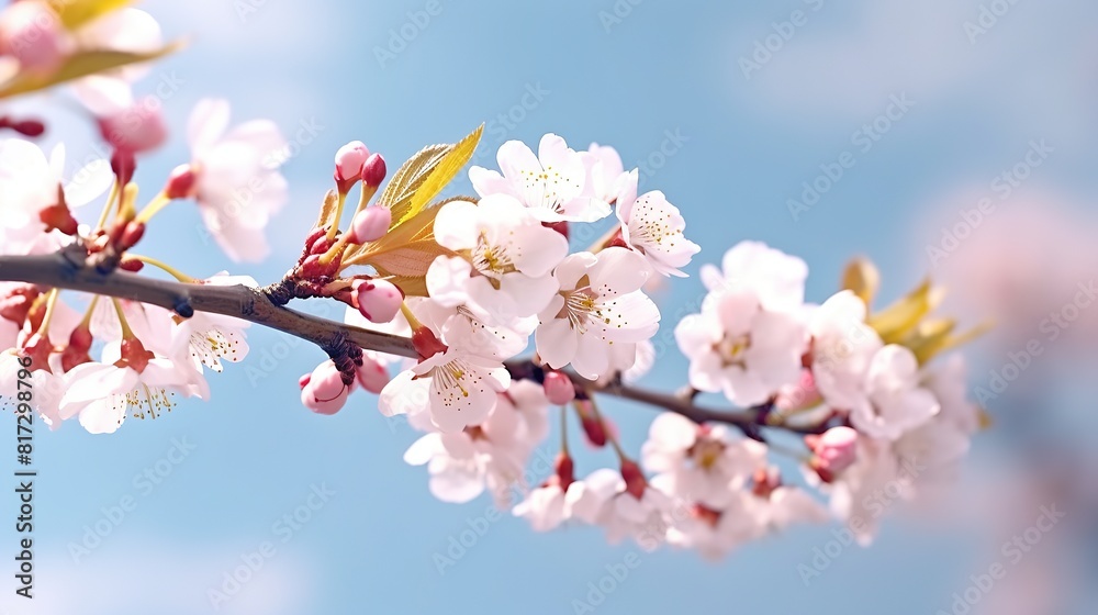 Beautiful floral image of spring nature
