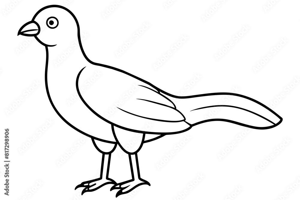 doodle bird vector silhouette illustration doodle bird vector silhouette illustration