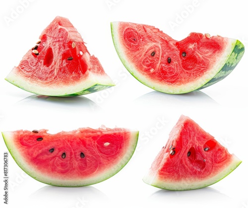 watermelon isolated on white background