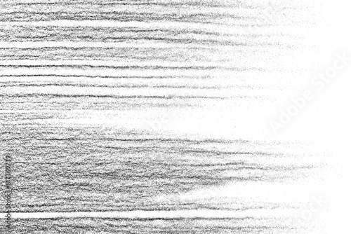 Worn black grunge texture. Dark canvas texture on white background. Dust wall overlay textured. Grain noise particles. Weathered paper effect. Torn graininess pattern. Vector illustration, EPS 10.	

