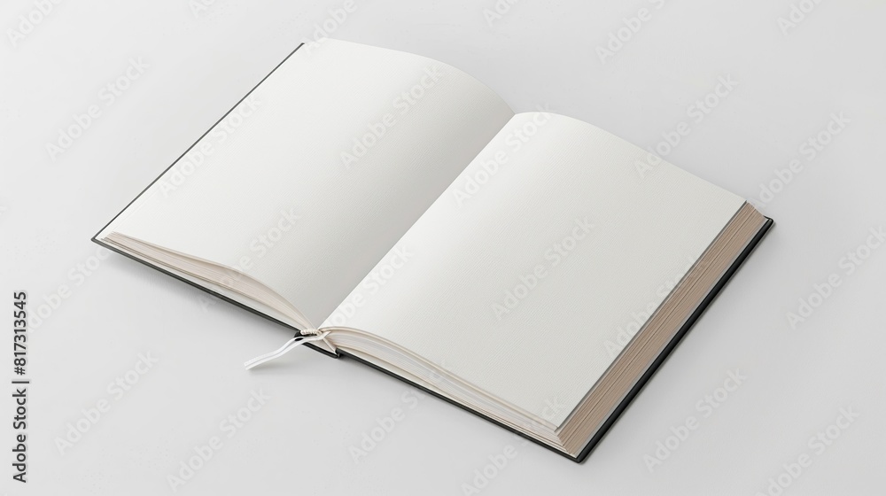 a mockup of a blank open journal for etsy, clean, cool tone white a mockup of a blank open journal for etsy, clean, cool tone white