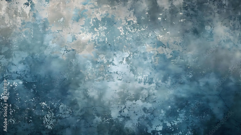Obraz premium Abstract blue grunge background texture.
